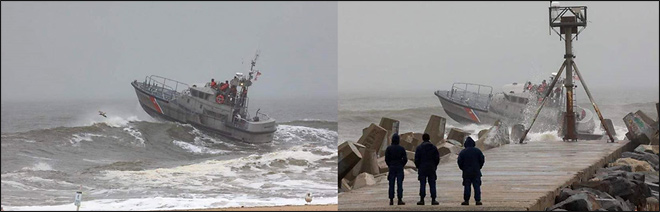 Heavy Seas - Coast Guard